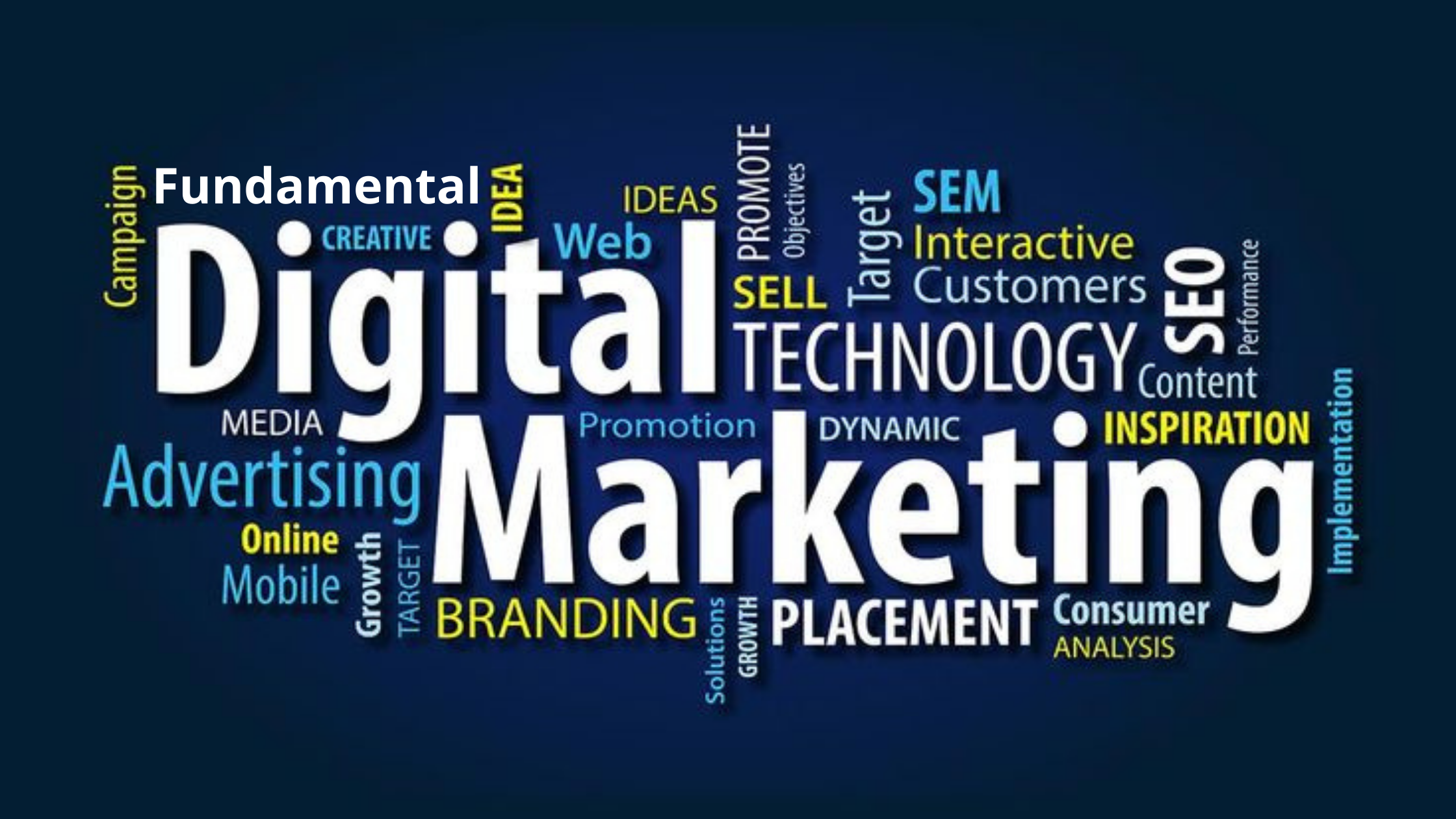 Fundamental Digital Marketing: Strategi dasar Digital Marketing