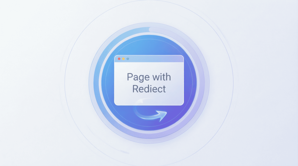 Page With Redirect